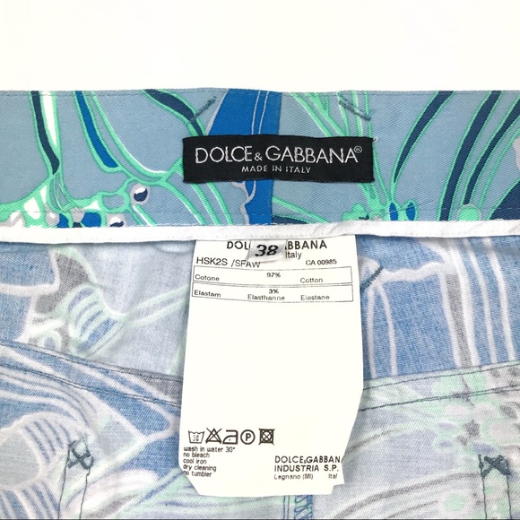 Dolce & Gabbana Psychedelic Floral Print Skirt - Picture 8 of 9